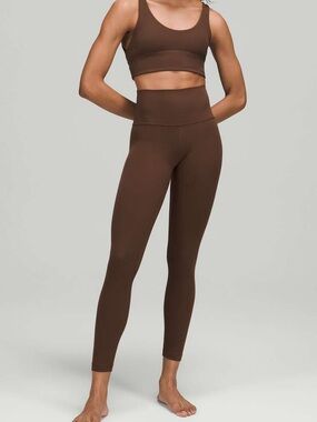 Lululemon Align High Rise Pant 25” in Java size 6